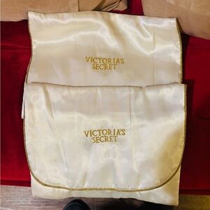 Two Victoria's Secret Cream Lingerie/Undie Holders